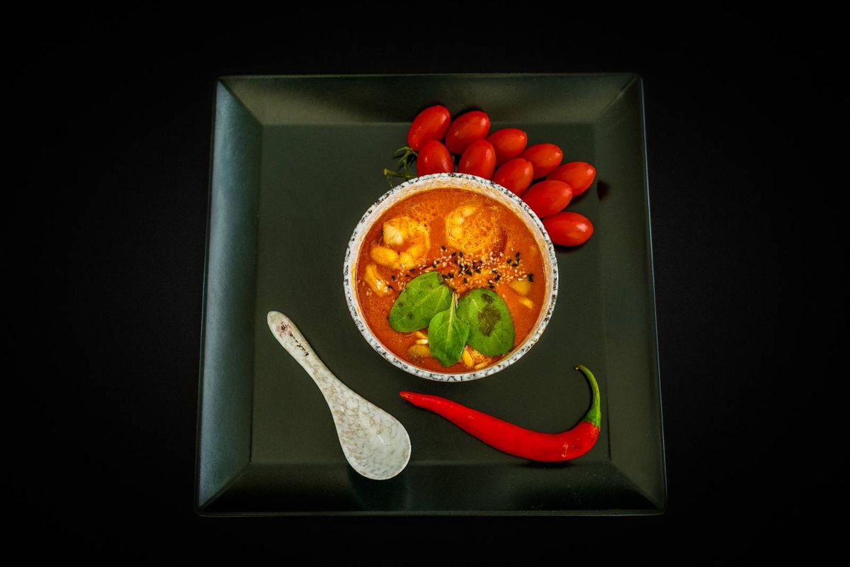 Supa Tom Yam cu Creveti
